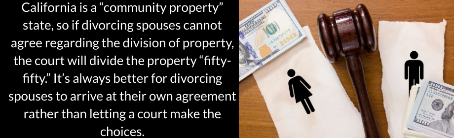 Property Division In A California Divorce